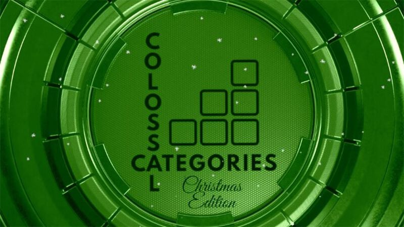 Colossal Categories: Christmas Edition